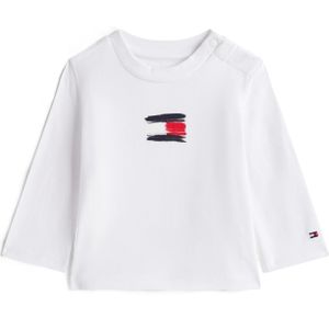 TOMMY HILFIGER Shirt  donkerblauw / rood / wit