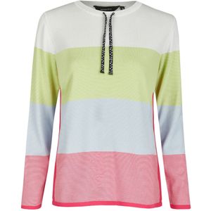 Navigazione Trui  lichtblauw / lichtgroen / pink / wit