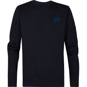 Petrol Industries Sweatshirt  nachtblauw / lichtblauw