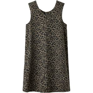 TWO SOON Jurk  beige / bruin / zwart