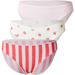 ETAM Slip 'Johnnie'  smaragd / rosa / rood / wit