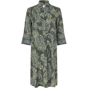 Dea Kudibal Blousejurk 'Kamillesdea'  blauw / geel / groen / wit