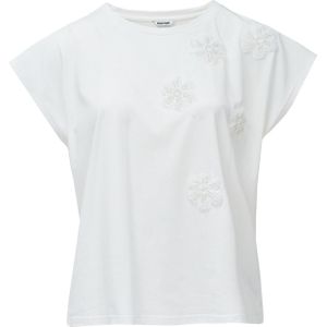 T-shirt - Katoen - Ronde Hals - Kwartmouw - Normale Pasvorm