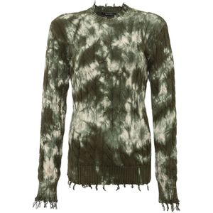 CIPO & BAXX Trui  groen / wit