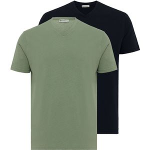 Shirts - Effen - Jersey - 2 Pack