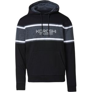 KOROSHI Sweatshirt  grijs / zwart