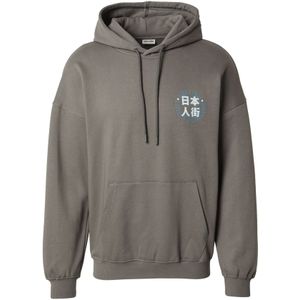 Only & Sons Sweatshirt 'ONSKEANE'  cyaan blauw / grijs / wit