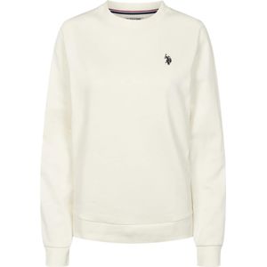 U.S. POLO ASSN. Sweatshirt 'Adele'  zwart / wit