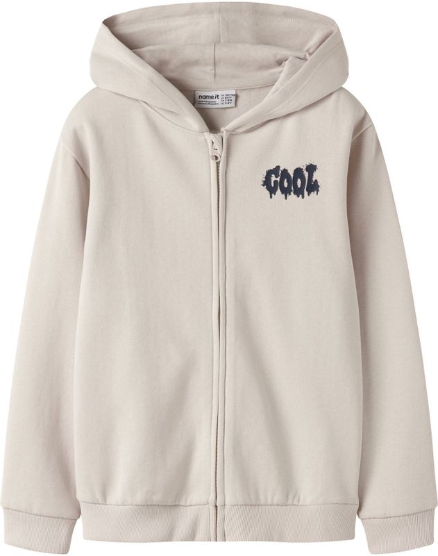 NAME IT Sweatvest  stone grey