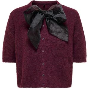 ONLY Gebreid vest  purper