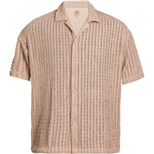 Campus Sutra Overhemd 'Zibia'  bruin / grijs