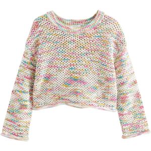 Next Trui  crème / donkergeel / petrol / oudroze