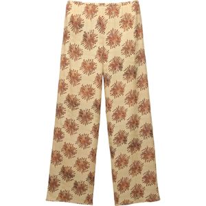 Pull&Bear Broek  bruin / lichtgeel