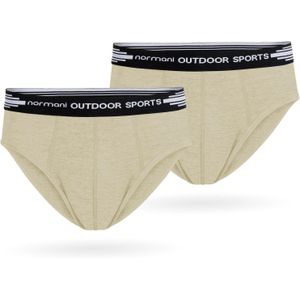 normani Sportondergoed  beige / zwart / wit