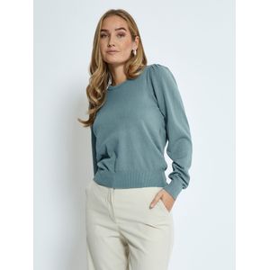 Peppercorn Top 'Tana'  cyaan blauw