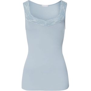 Hanro Top ' Cotton Delight '  lichtblauw