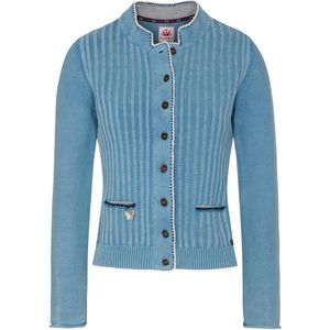 SPIETH & WENSKY Gebreid vest 'Alexa'  blauw
