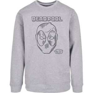Sweatshirt 'Deadpool - This Is Just Lazy'