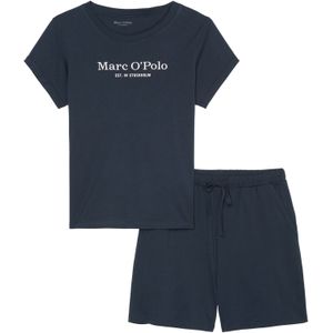 Marc O'Polo Korte pyjama ' Mix & Match Cotton '  donkerblauw