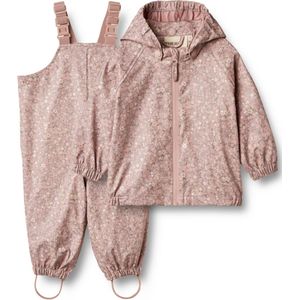 WHEAT Set  lichtgroen / rosa / oudroze