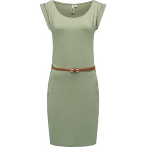 Ragwear Kokerjurk  ombergrijs / pastelgroen