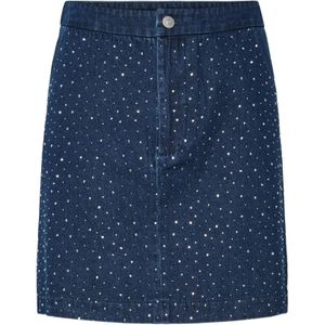 PIECES Rok 'PCROBERTA'  blauw denim