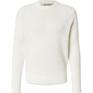 Only & Sons Trui 'ONSALAM'  wit