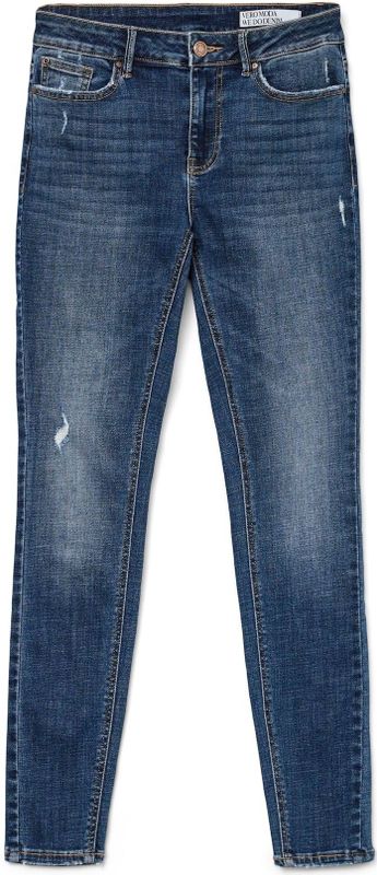 VERO MODA - VMFLASH - Jeans - Blauw - Skinny - Mid Waist