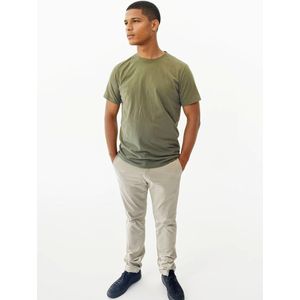 A Question Of (AQO) Shirt 'Anders Tee Garment Dyed'  groen