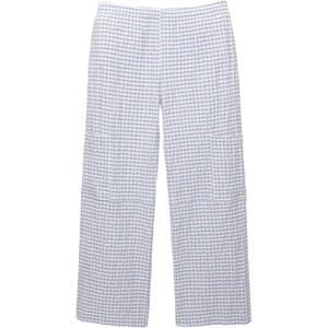 Pull&Bear Broek  lichtblauw / lichtbruin / wit