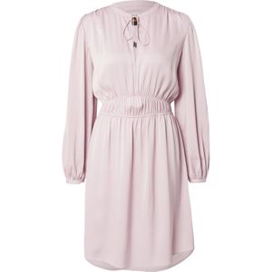 BOSS Orange - Model 'Decly' - Getailleerde Jurk - Knielang - Crinkle-satijn