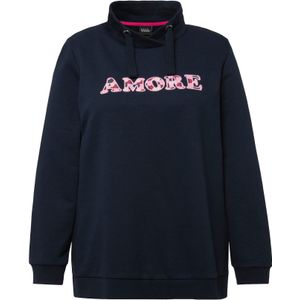 Ulla Popken Sweatshirt  marine / gemengde kleuren
