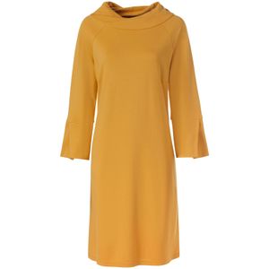 Jerseyjurken - Oker - 70% Viscose 25% Polyamide 5% Elastaan