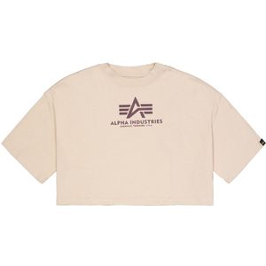 Alpha Industries - Basic PP - Korte Mouw Top - Cropped
