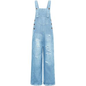 Imily Bela Tuinbroek jeans  lichtblauw