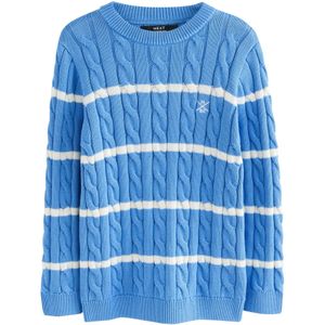 Next Trui  blauw / wit