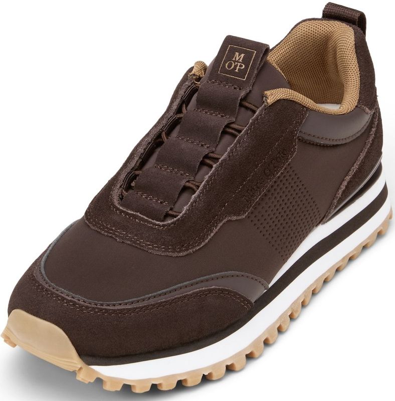 Marc O'Polo - Bjorna - Slip-on - Bruin - Leer en Suède
