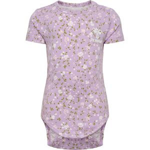 Hummel Rompertje/body  olijfgroen / sering / pastelroze / wit