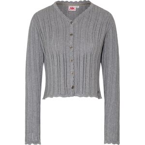 SPIETH & WENSKY Gebreid vest 'Edis'  grijs