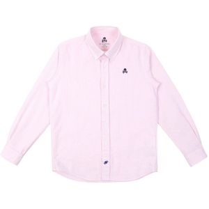 Scalpers Overhemd  lichtroze / zwart / wit