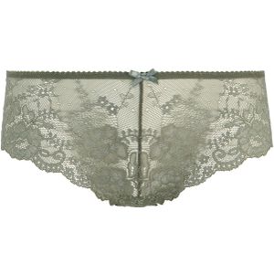 Lascana - String - Groen - Nauwsluitend - Kant