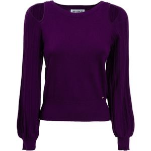 Influencer Trui  donkerlila