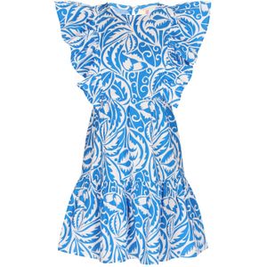 IZIA Zomerjurk  beige / hemelsblauw