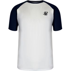 SikSilk Shirt  navy / wit