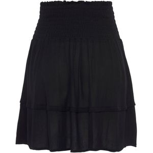 s.Oliver RED LABEL Rok - Zwart - Korte Rok - Met Volants - Ruimvallend