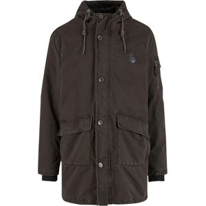 INDICODE JEANS Tussenparka 'Idahoe'  donkerbruin