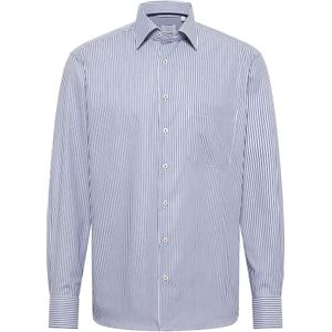 ETERNA Zakelijk overhemd  navy / wit