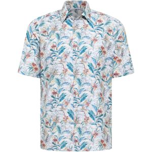 Eterna - MODERN FIT - Overhemd - Zand - Korte Mouwen - EASY IRON