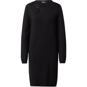 ONLY Gebreide jurk 'LILIAN'  zwart