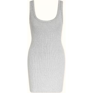 Nudyess Zomerjurk 'Tina Mini'  grijs gemêleerd